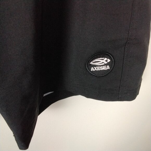 AXESEA Men's Surf Swim Trunks  Quick Dry Tropical Swim Shorts Pockets Size 30 W - Picture 4 of 8